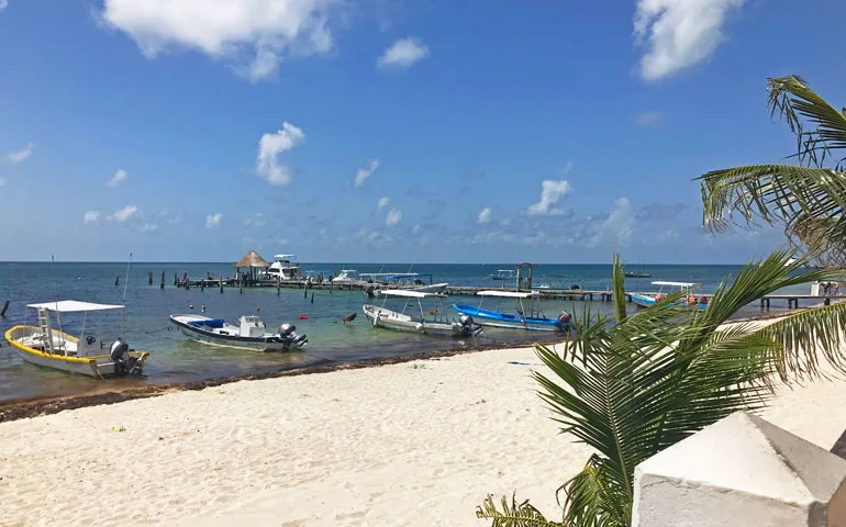 Puerto Morelos beach