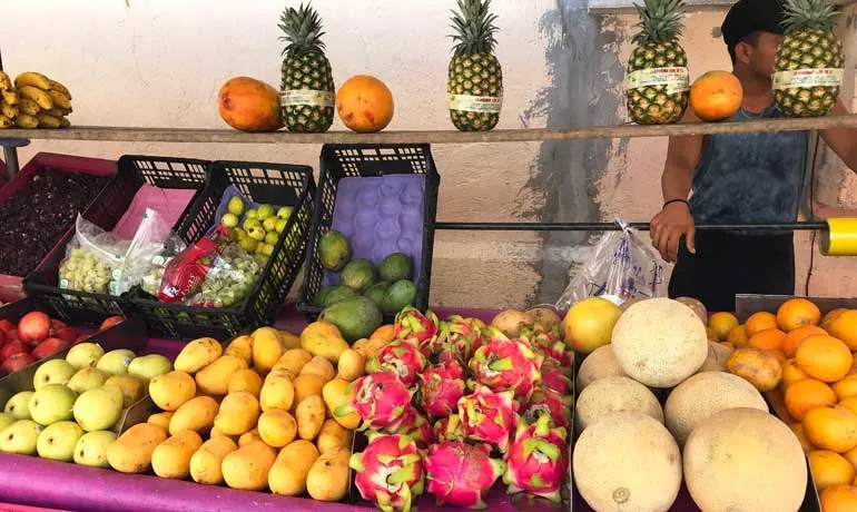 Puerto Morelos farmers market