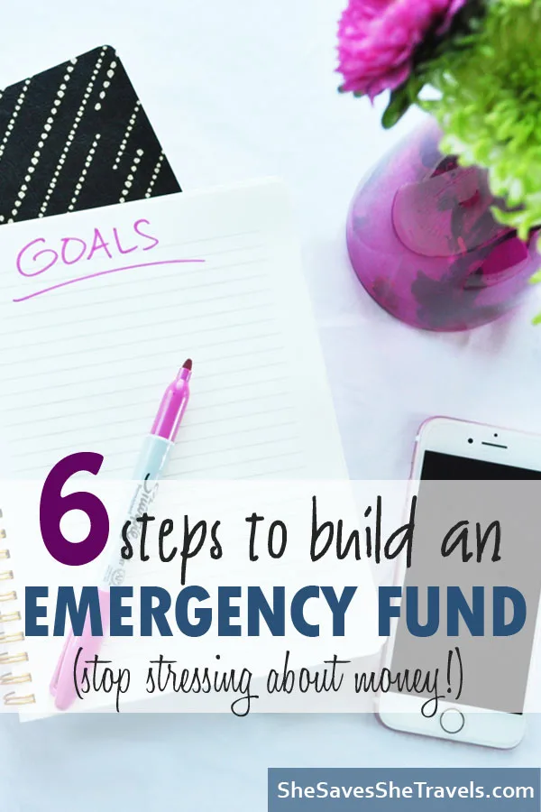 6 steps to build an emergency fund