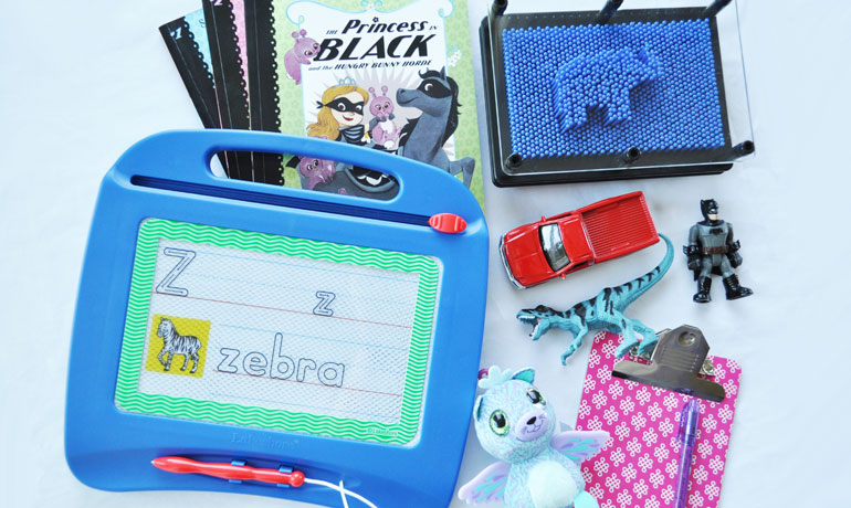 essentials to pack for a road trip with kids