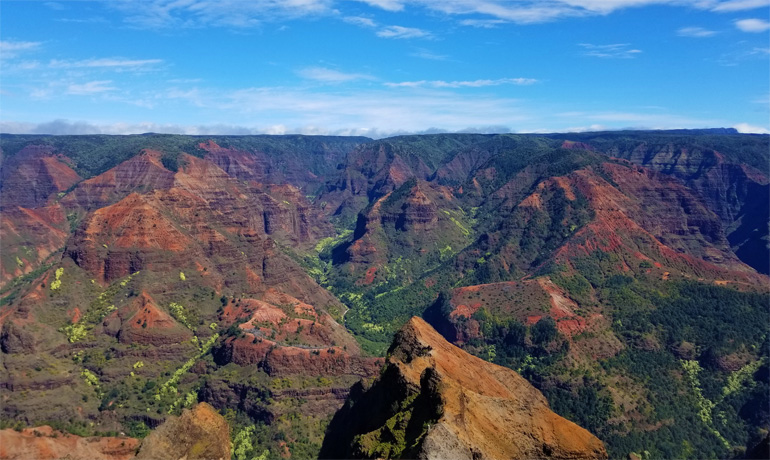 Waimea Canyon in Kauai, top things to do in Kauai, best hiking in Kauai, best hiking trails Kauai, Canyon Trail Waimea Canyon, activities in Kauai