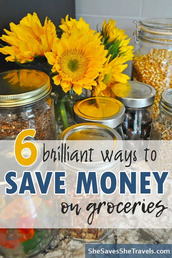 6 brilliant ways to save money on groceries