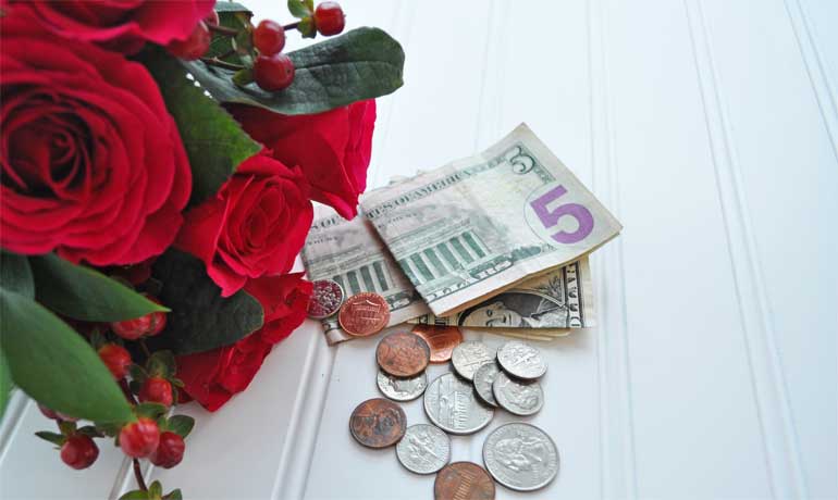 better money decisions cash and flowers