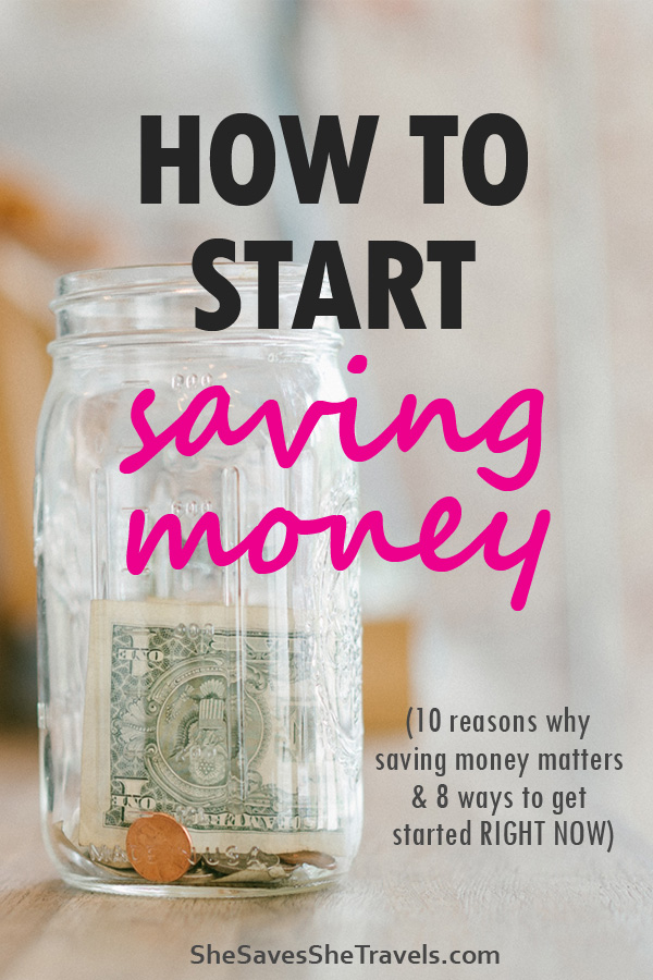 how to start saving money