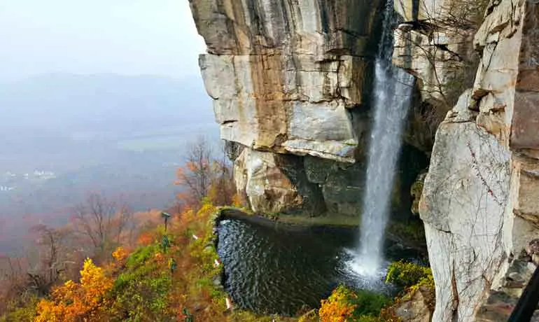 Lookout Mountain Georgia view from above