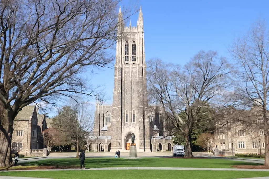 beautiful Duke Chapel in Durham, North Carolia