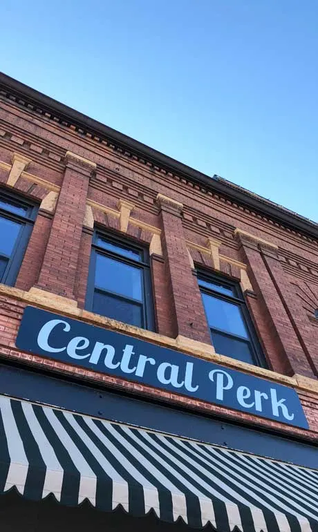 central perk coffee house traditional architecture