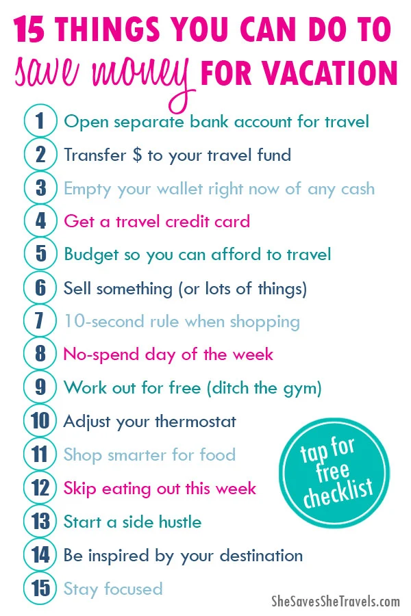 6 Tips for Saving Money When You Travel