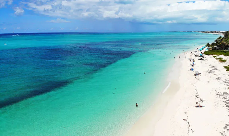 Turks and Caicos on a budget overlooking Bight Beach