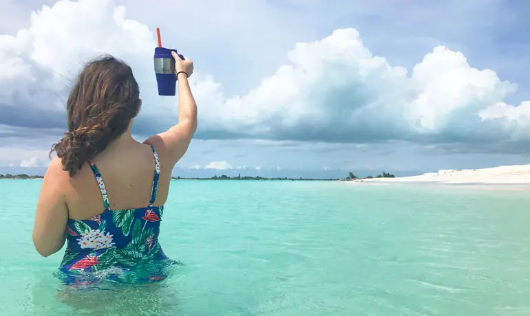 Turks and Caicos on a budget cheers to the ocean
