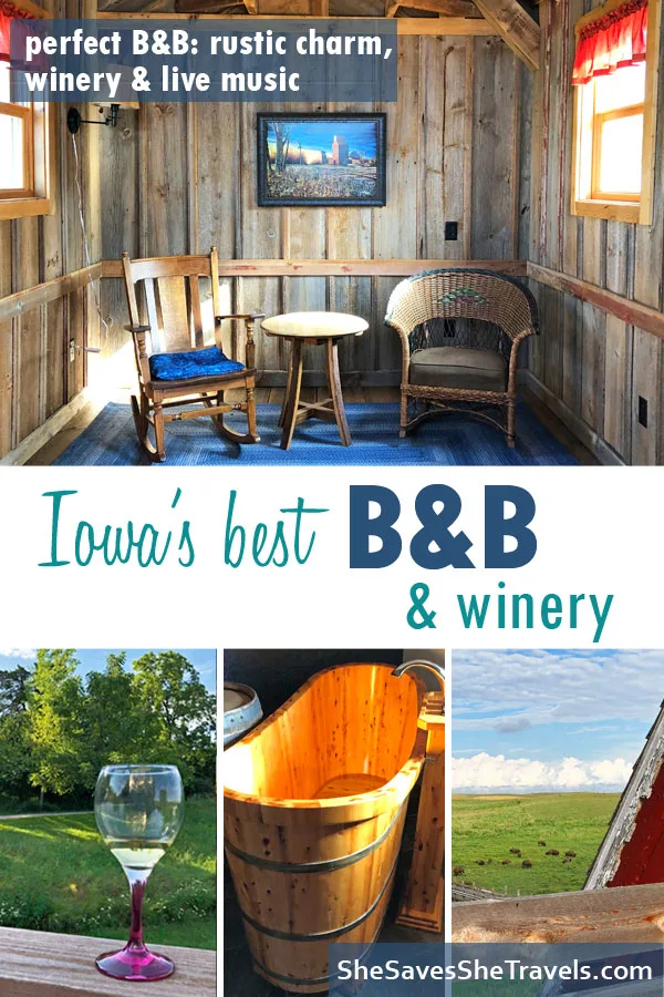 Iowa's best B&B and winery