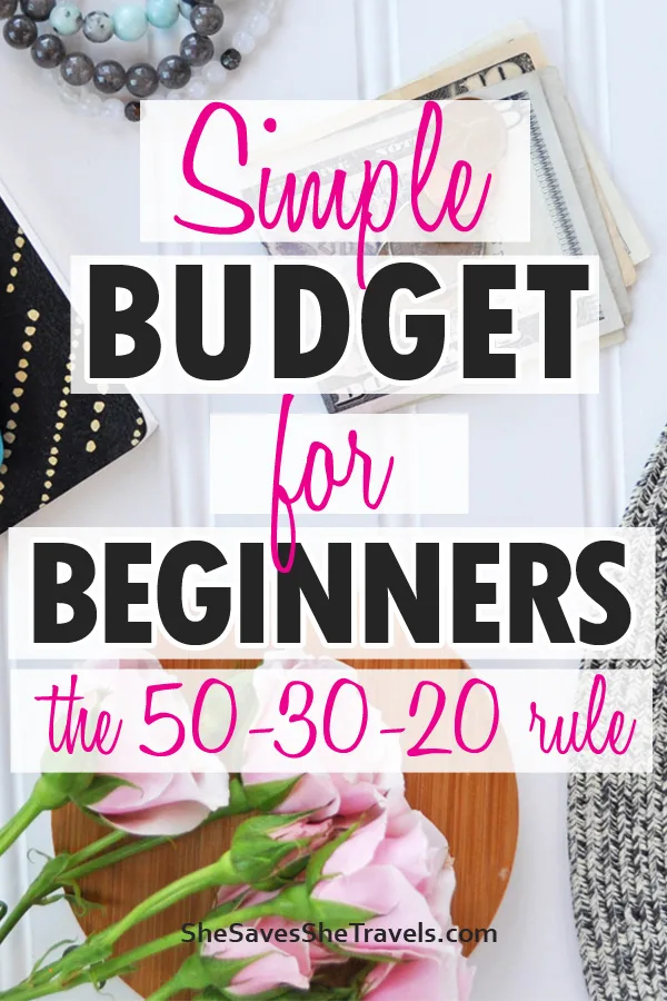 simple budget for beginners