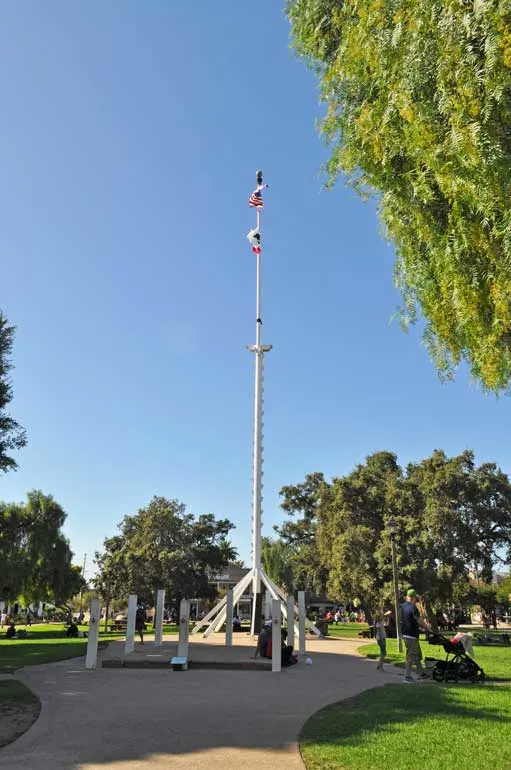 monument at Old Town State Historic Park