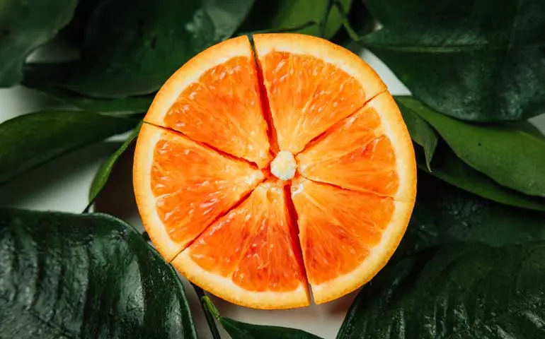 orange close-up