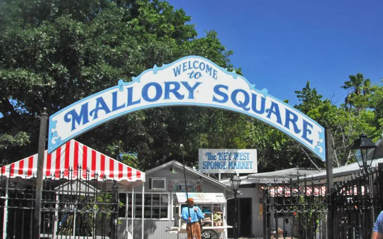 Mallory Square sign