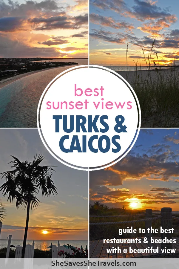 best sunset views Turks & Caicos
