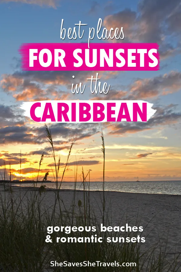 best plaes for sunsets in the Caribbean