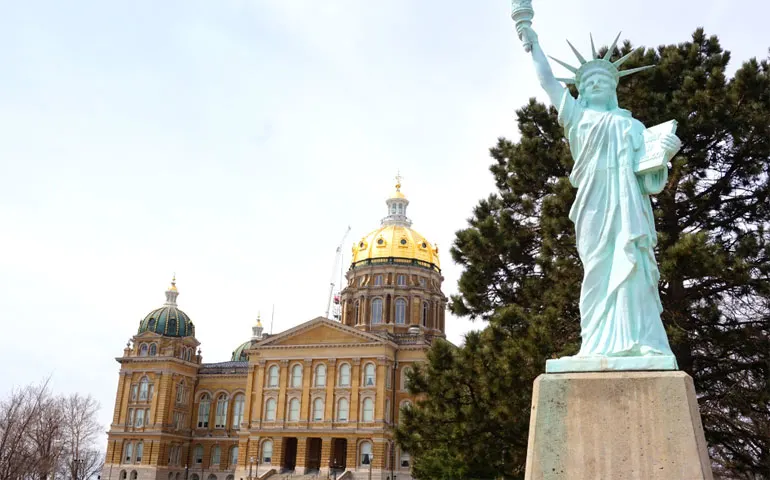 Iowa state capitol building