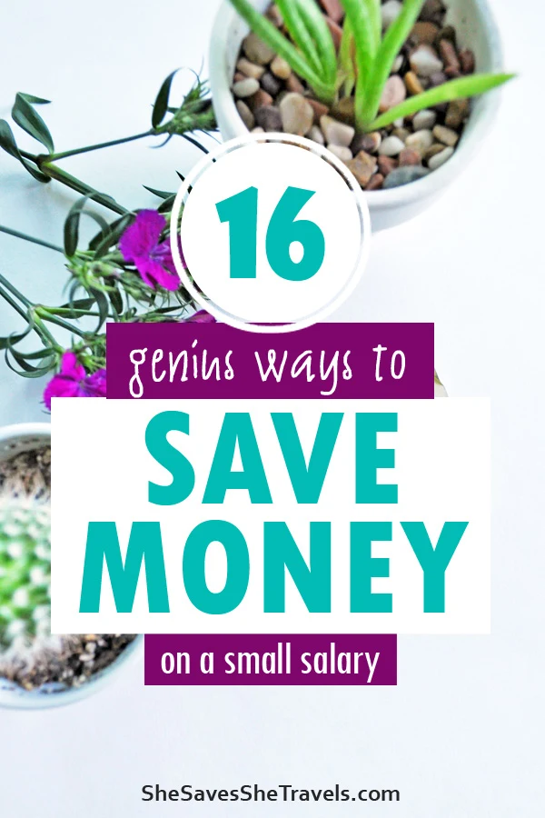 16 genius ways to save money on a small salary