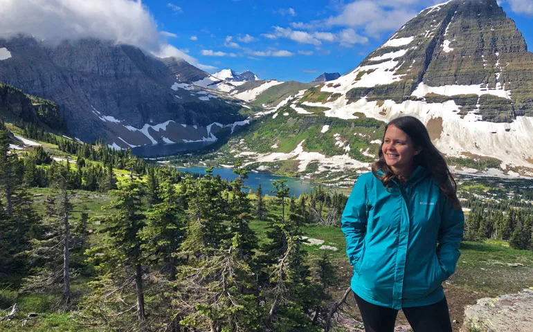 Hidden lake trail and overlook