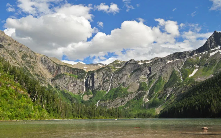 avalanche lake trail glacier national park