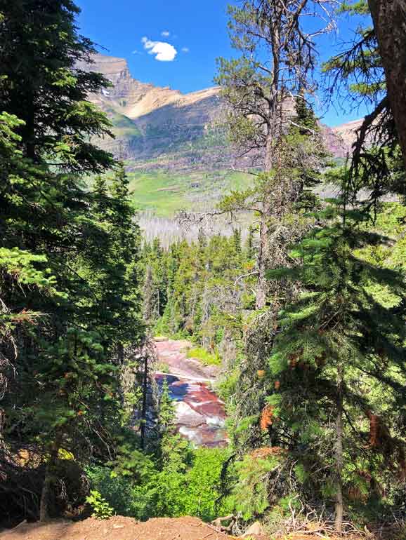 hiking trails Glacier National Park