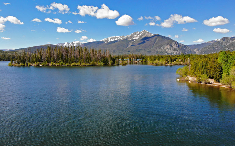 Lake Dillon v Coloradu Výlet