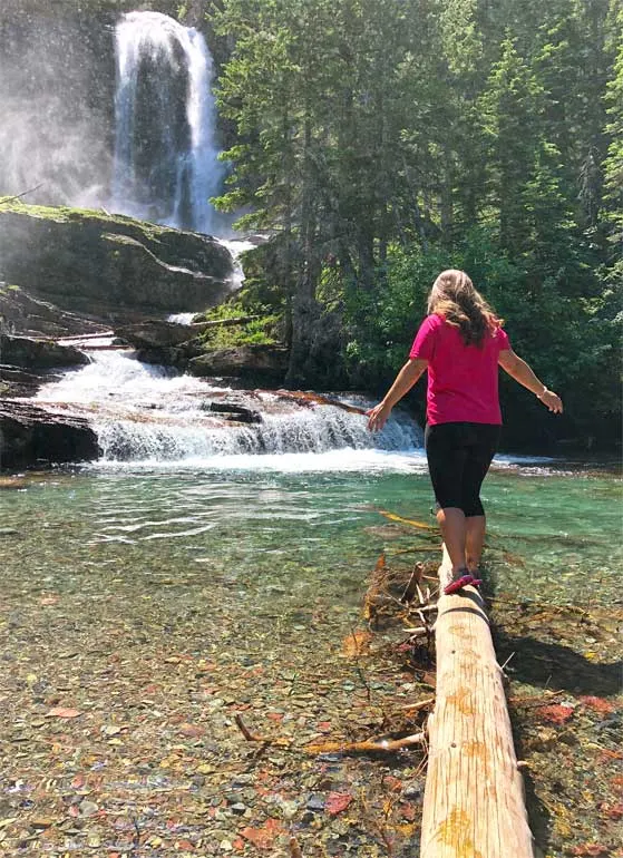 Virginia Falls pool