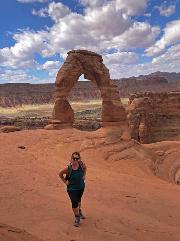 delicate arch hiking trail