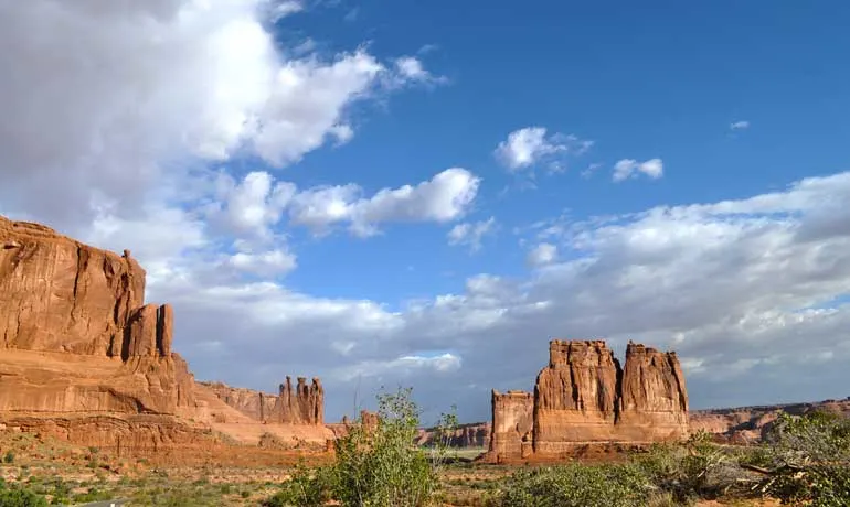 arches national park from Denver