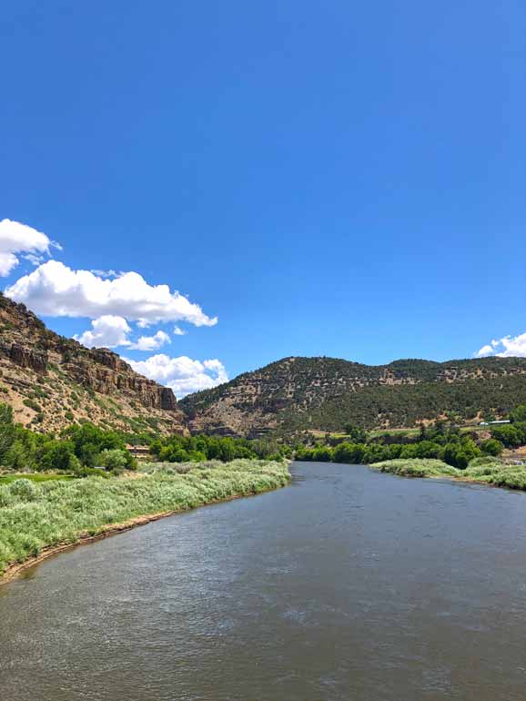 Glenwood Canyon and Colorado River