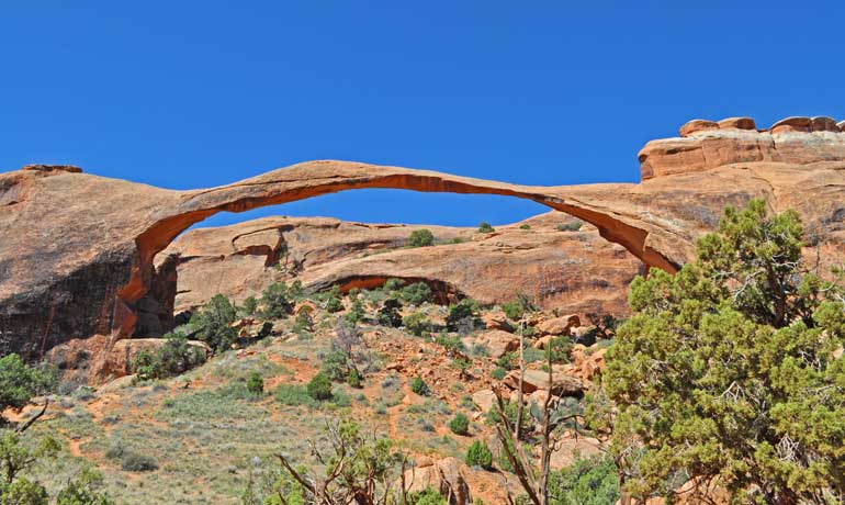 landscape arch trail