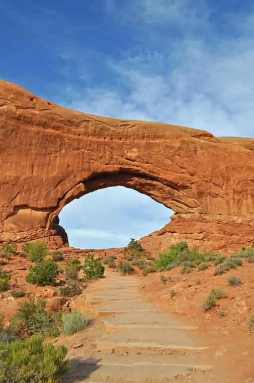 north window arch