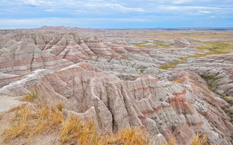 badlands national park in April