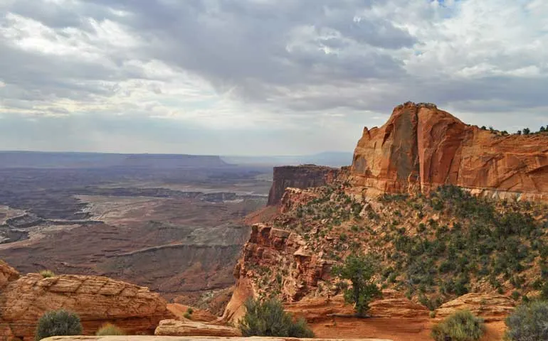 view from mesa arch