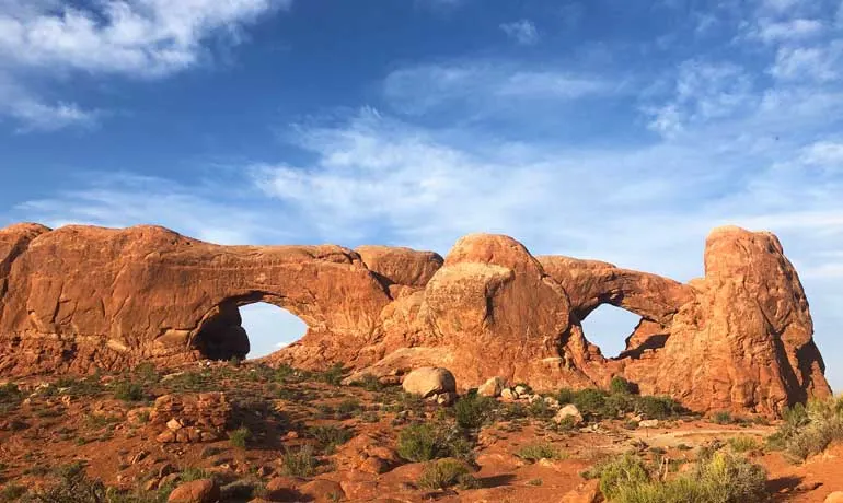 the windows arches national park