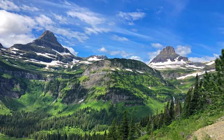 glacier np itinerary montana