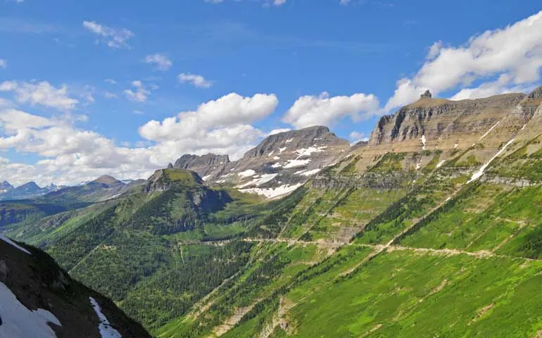 best viewpoint glacier national park