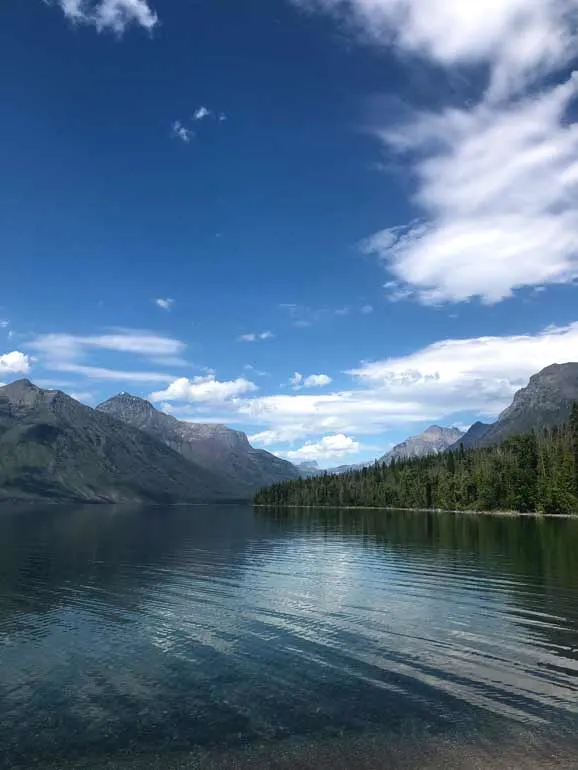 glacier national park visit in summer