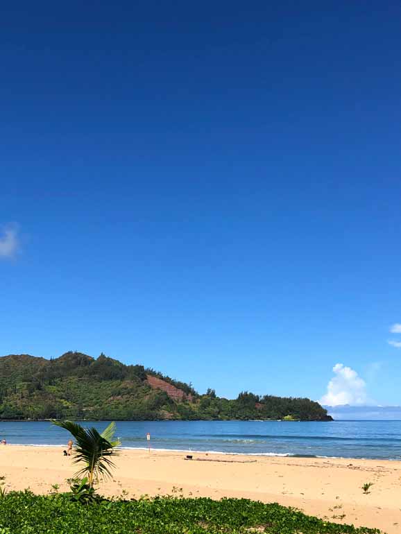 hanalei beach kauai