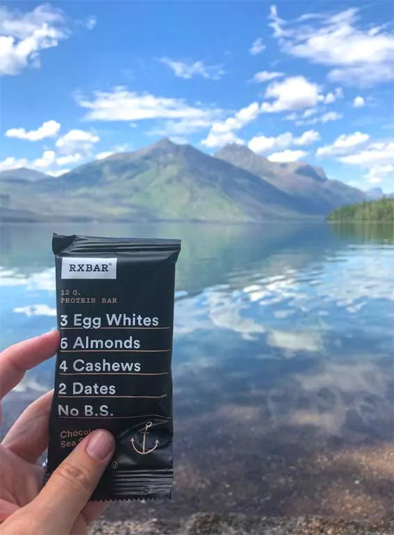 healthy road trip snacks RXBar