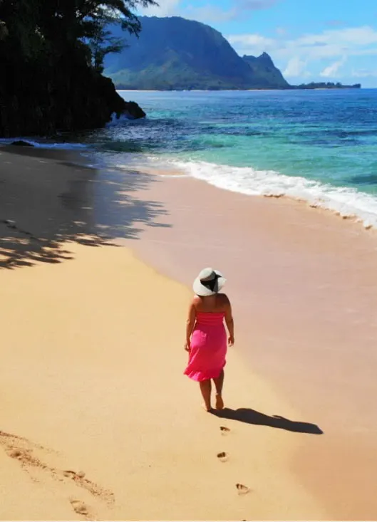 hidden beach kauai
