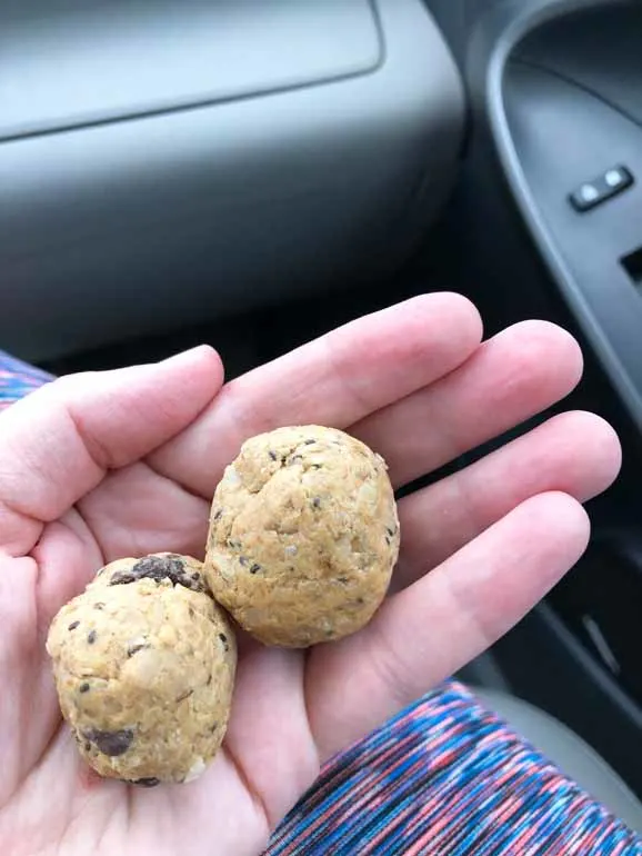 road trip snacks for kids cookie balls