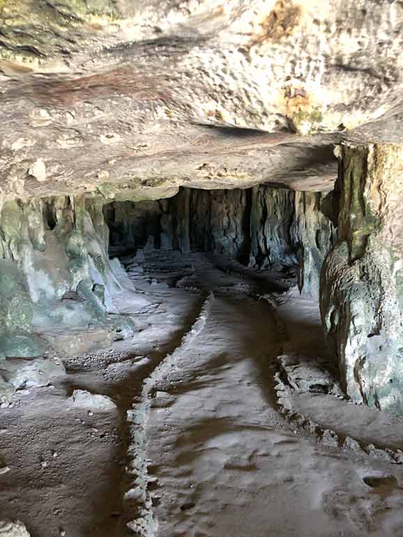 Fontein Cave in Arikok National Park, Aruba