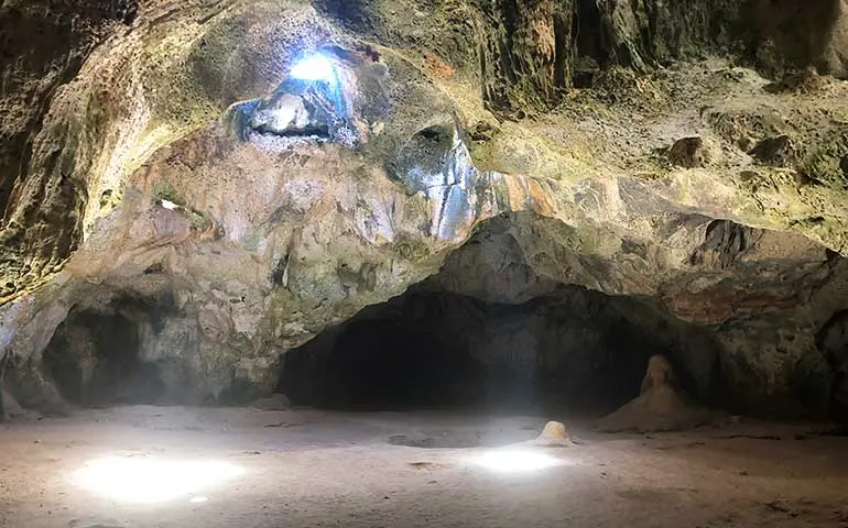 quadirikiri cave Arikok National Park