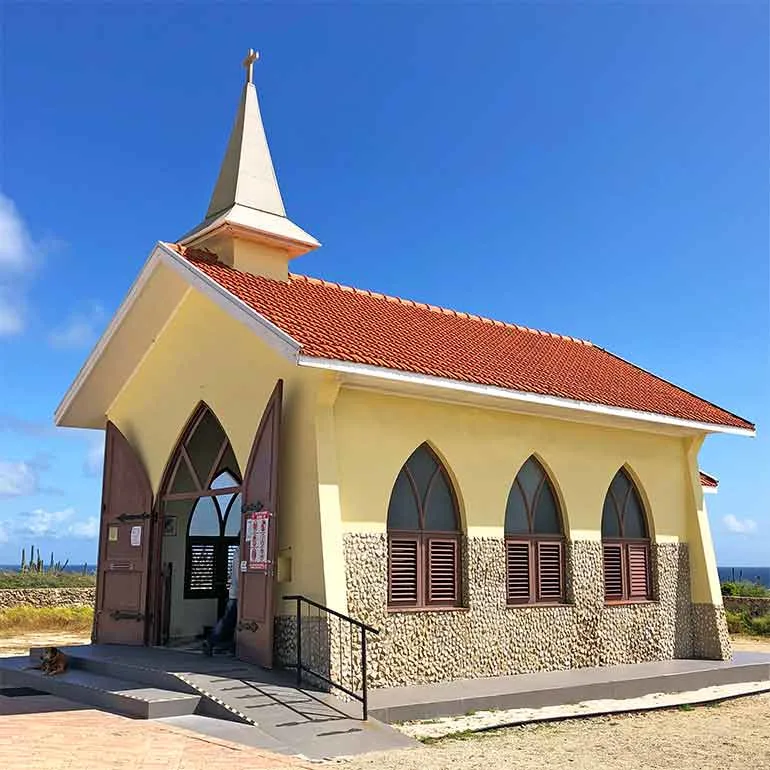 things to do in aruba alto vista chapel