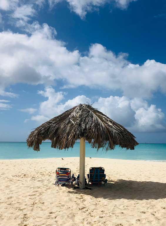 best things to do in aruba sit on the beach at Eagle Beach