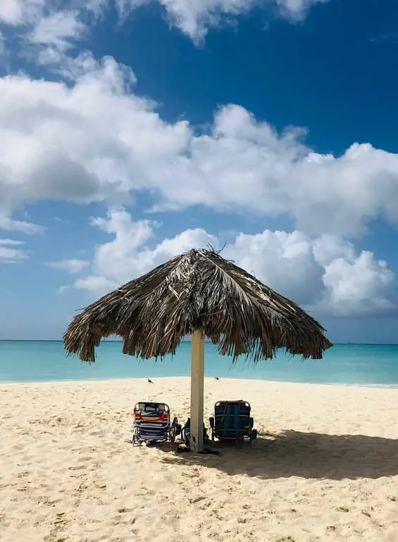 best things to do in aruba sit on the beach at Eagle Beach