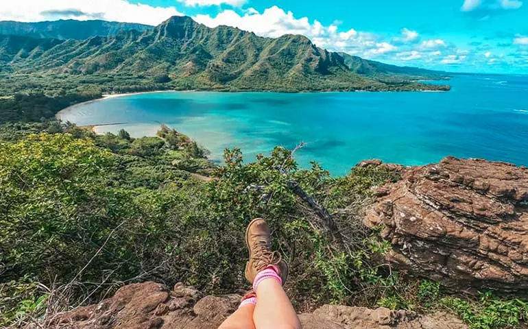 crouching lion hike Oahu