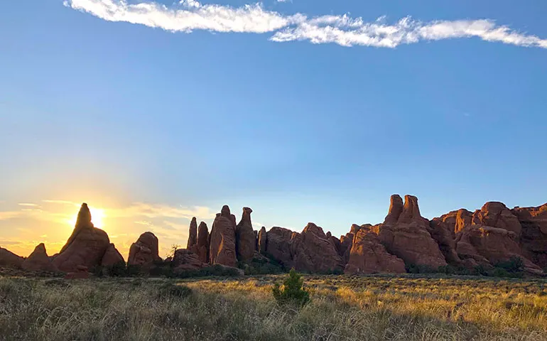 arches national park itinerary